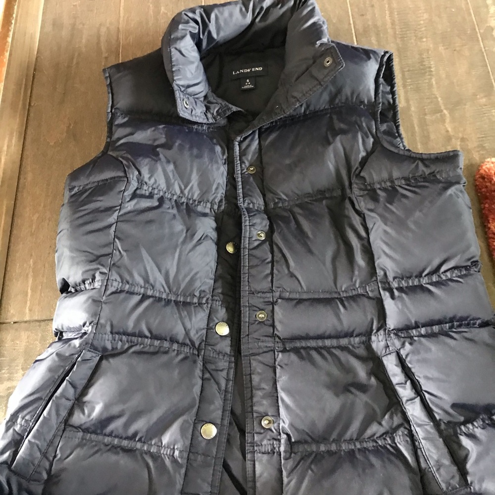 Lands End puffer vest